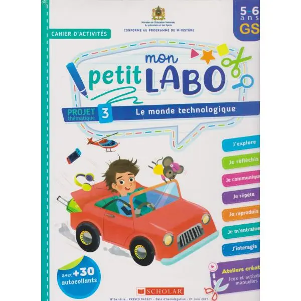 Mon petit LABO 3  5-6