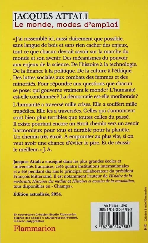 Monde,modes d'emploi