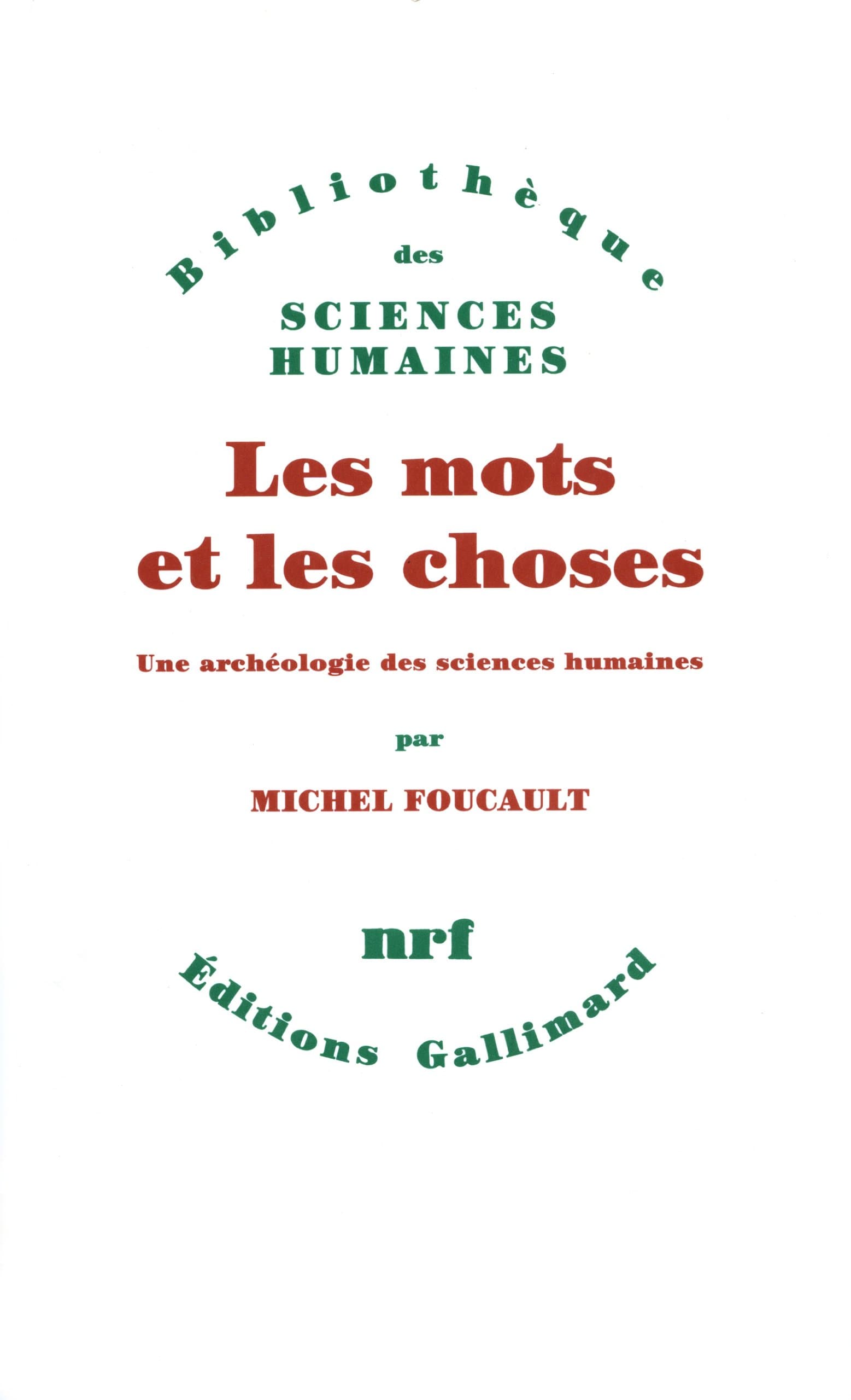Mots et les choses