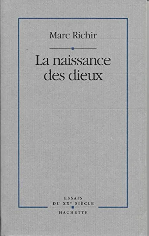 Naissance des Dieux