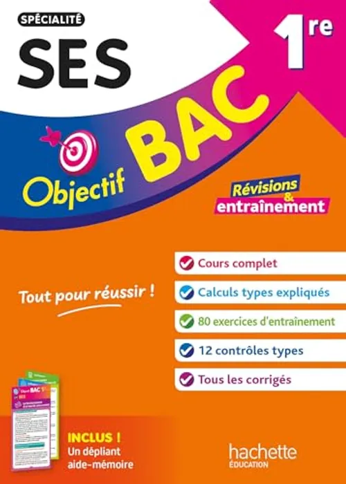Objectif bac SES 1re