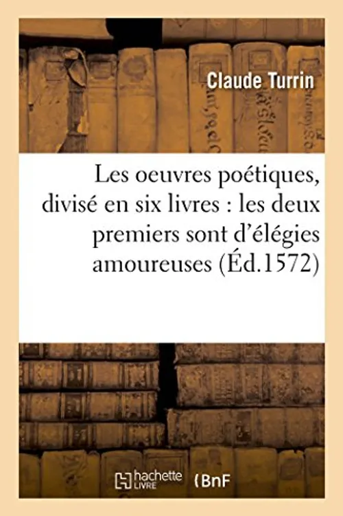 Oeuvres poètiques