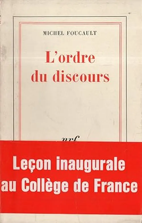 Ordre du discours