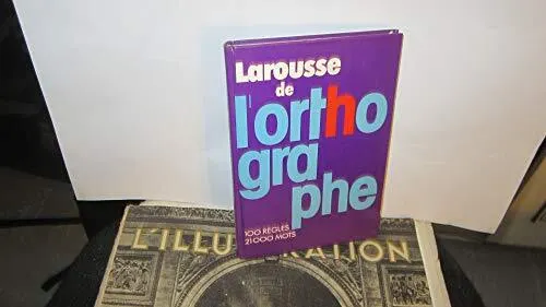 Orthographe / Larousse