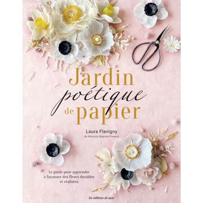 Papier Crepon fleur