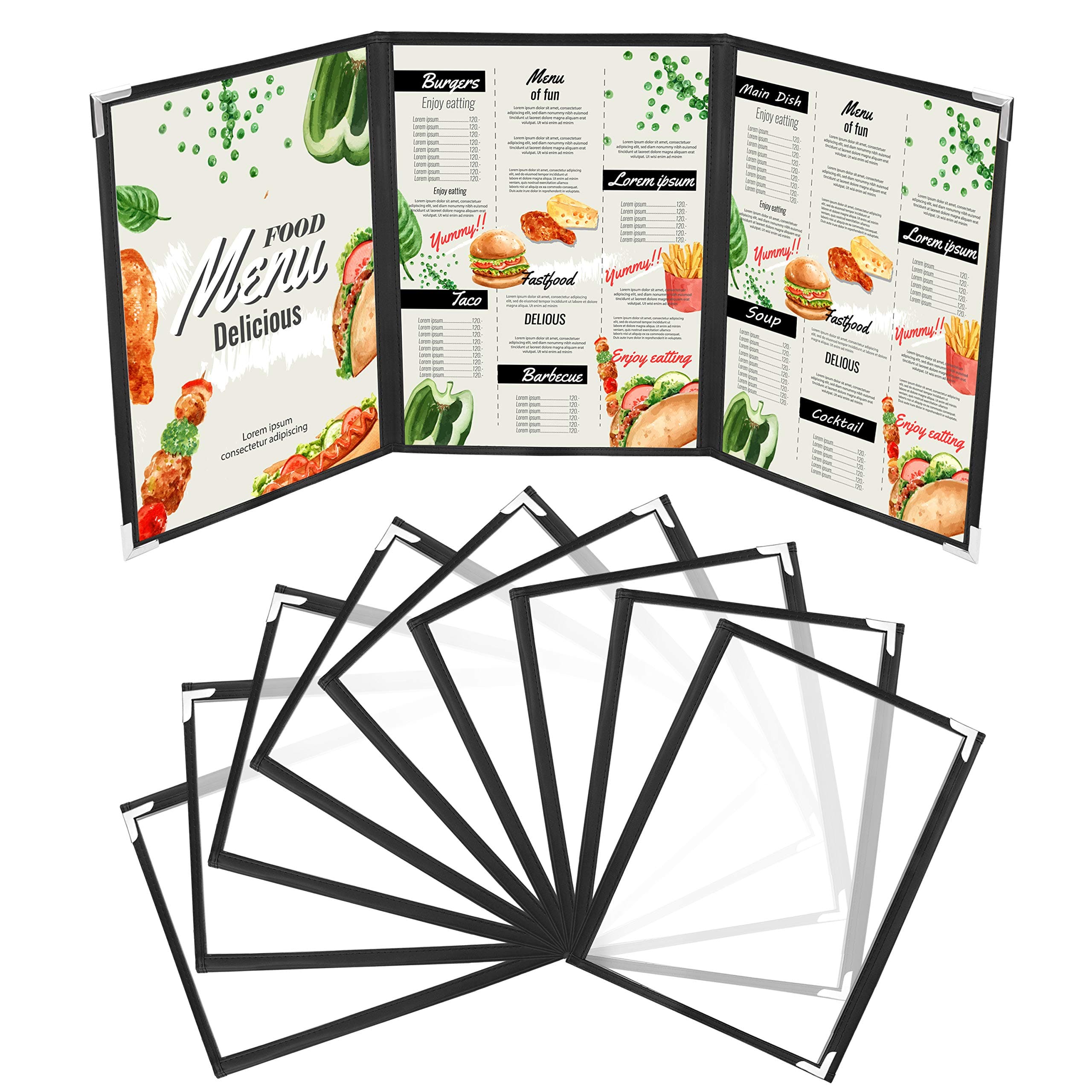 Porte Menu 3 Volet