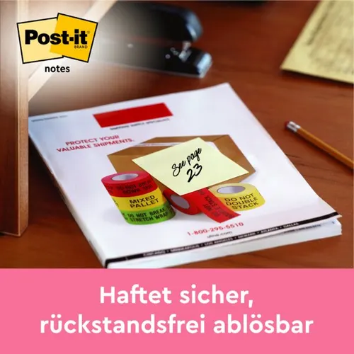 Post it 76*125 Jaune