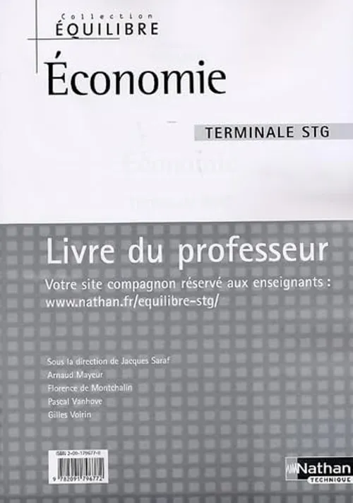 Réflexe économie STG