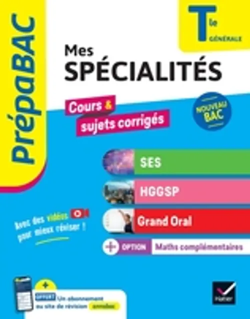 SES Tle spécialité