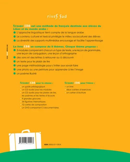 Sésame EB6 le livre