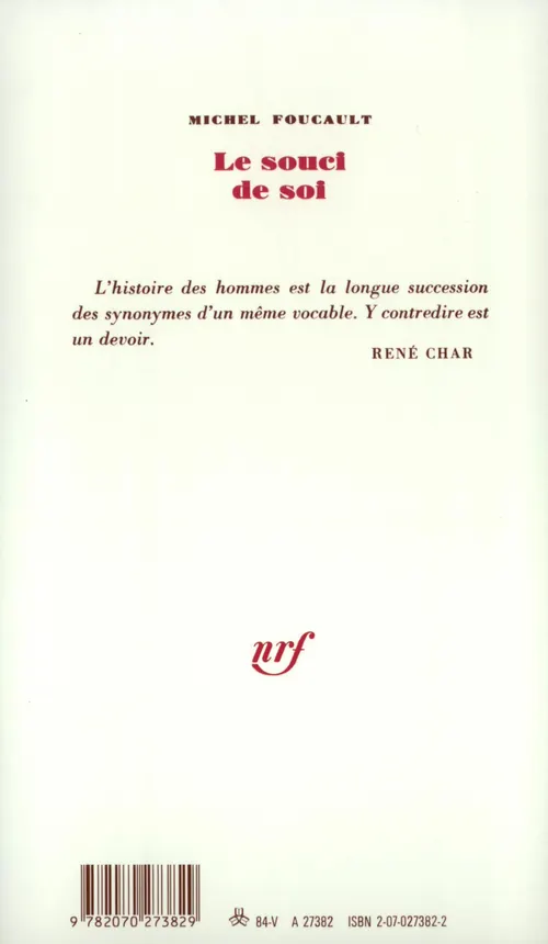 Souci de soi