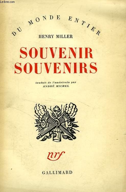 Souvenirs souvenirs