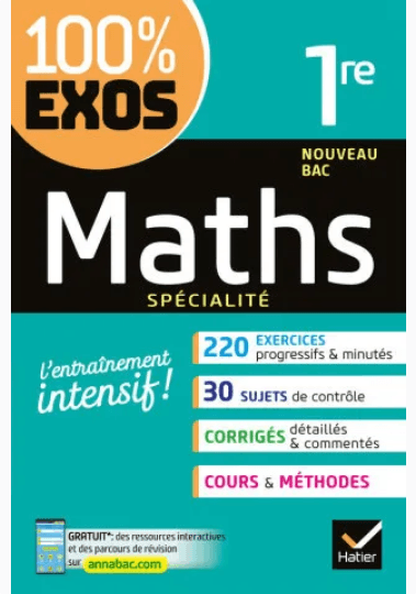 Spécialité maths 1re
