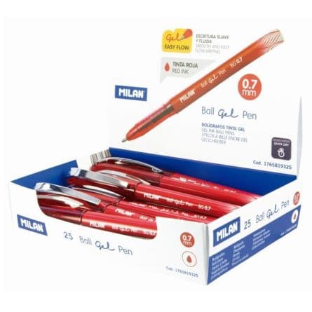 Stylo Gel Rouge Milan