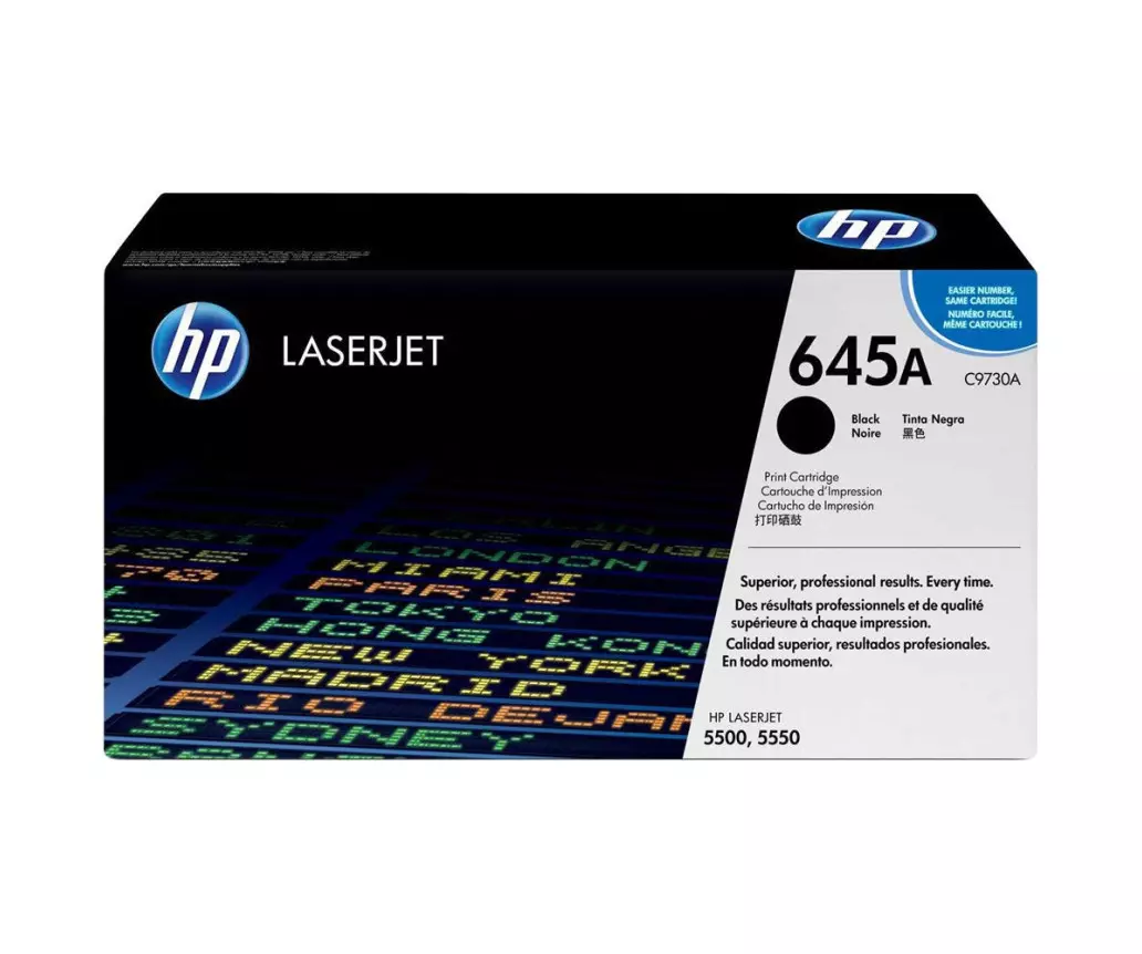 Toner HP 645A Noir