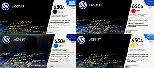 Toner hp 650A Cyan