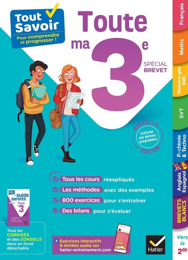 Tout savoir 3°