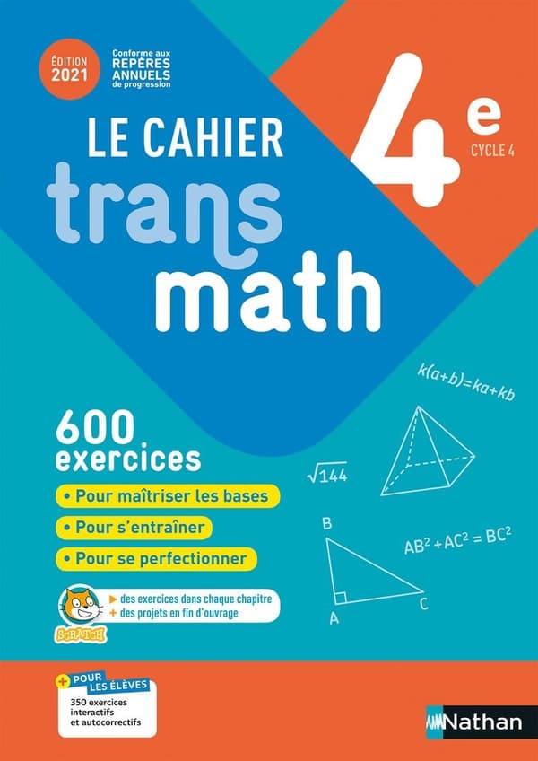 Transmath 4E Cahier